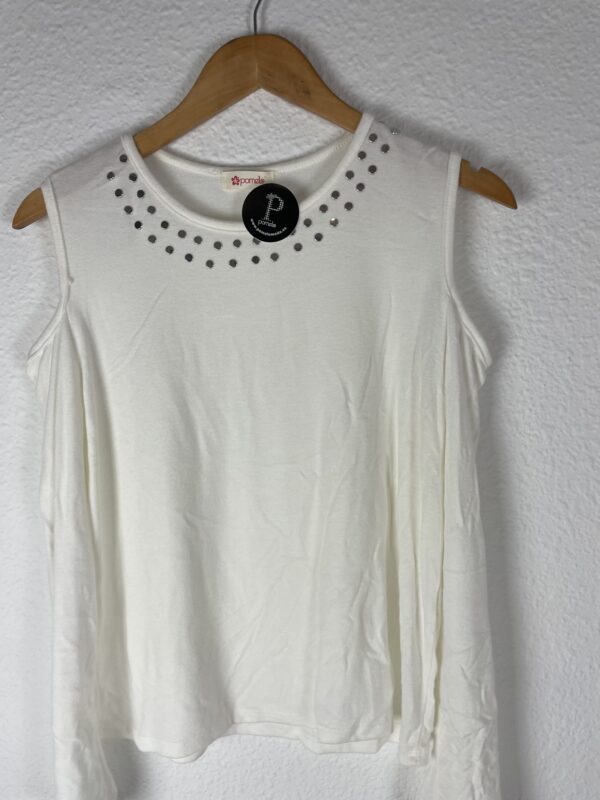 JERSEYRS BLANCO TACHUELAS