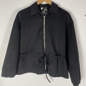 CHAQUETA ANTELINA NEGRA