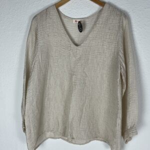 CAMISA BEIG PICO