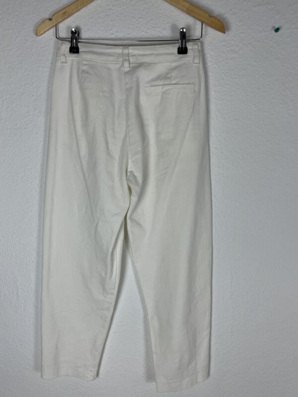 PANTALON BLANCO RECOGIDO