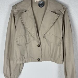 CHAQUETA GABARDINA BEIG