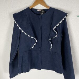 CHAQUETA VOLANTES MARINO