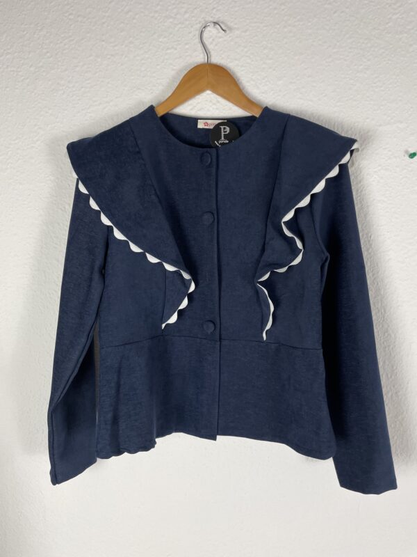 CHAQUETA VOLANTES MARINO