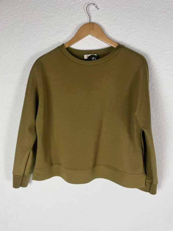 SUDADERA MOSTAZA