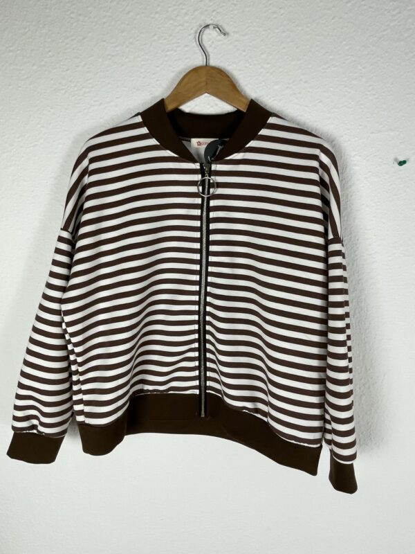 BOMBER MARRON RAYAS