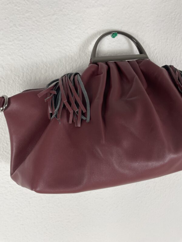 BOLSO BURDEOS MOTAS - Imagen 2