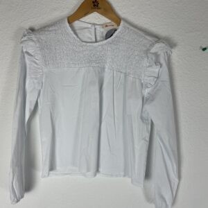 CAMISA BLANCA VOLANTES