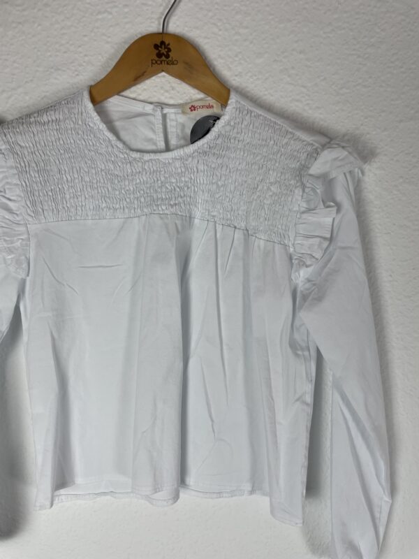 CAMISA BLANCA VOLANTES - Imagen 2