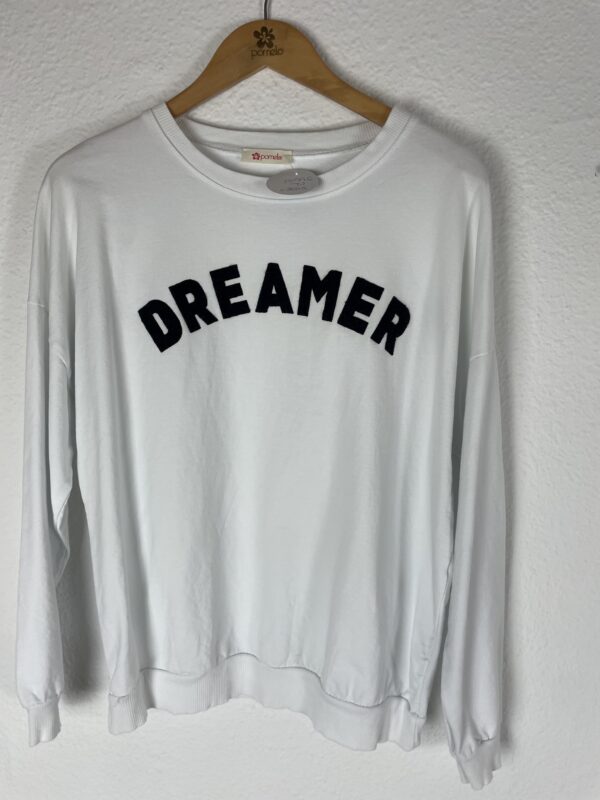 SUDADERA BLANCA