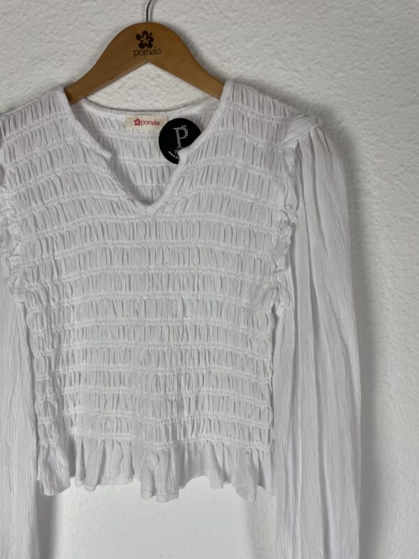 CAMISA PICO NIDO DE ABEJA - Imagen 2