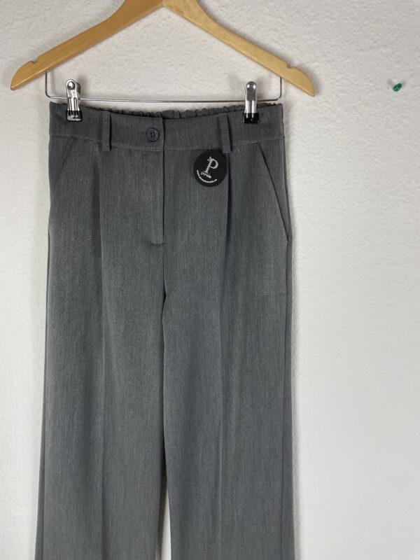 PANTALON PINZAS GRIS - Imagen 2