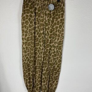 PANTALON SATINADO LEOPARDO