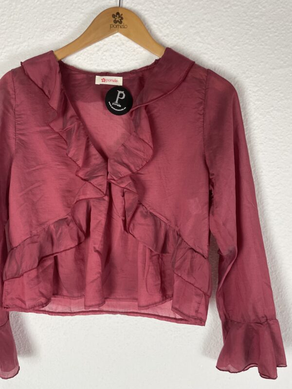 CAMISA GASA CIRUELA - Imagen 2