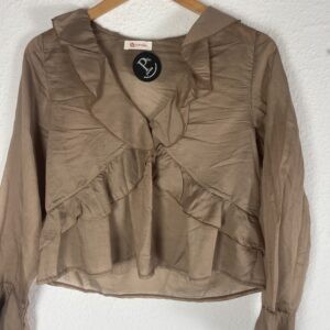 CAMISA GASA BEIG