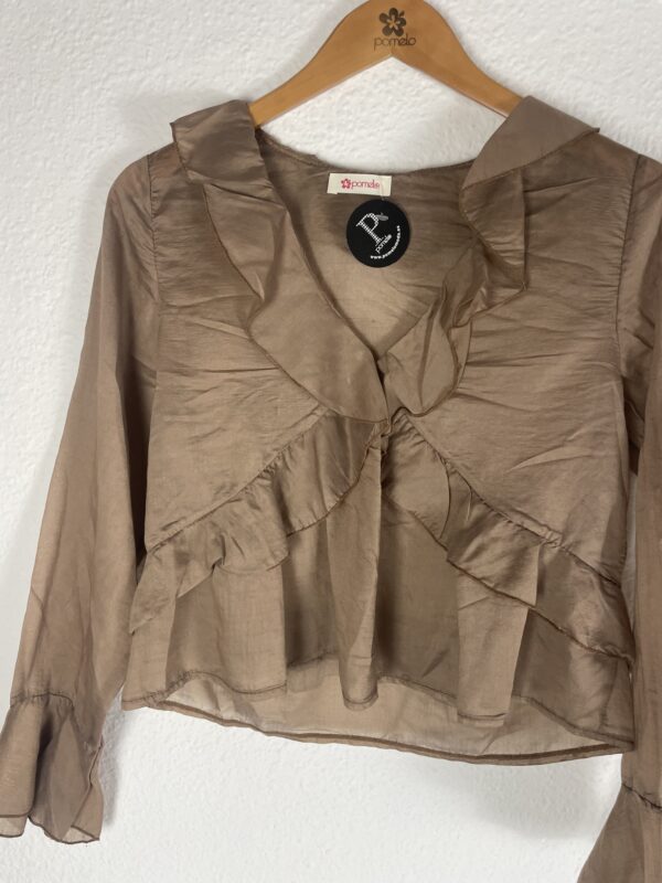 CAMISA GASA BEIG - Imagen 2