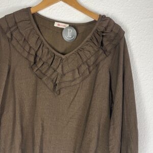 CAMISA VOLANTES CUELLO