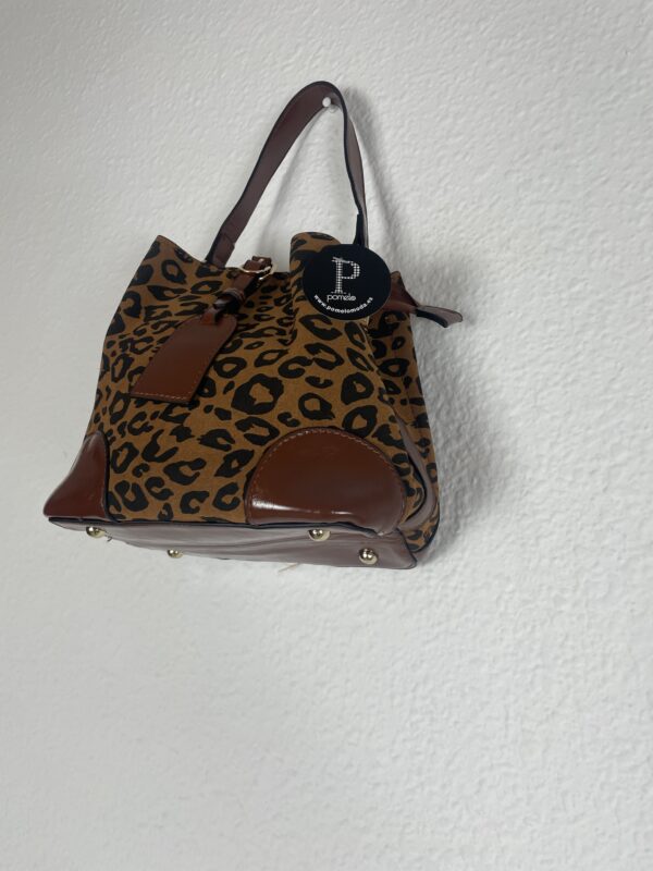 BOLSO LEOPARDO TONOS MARRONES - Imagen 3
