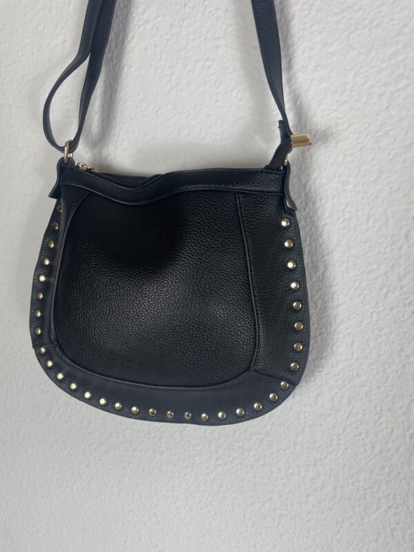 BOLSO TACHUELAS NEGRO - Imagen 2
