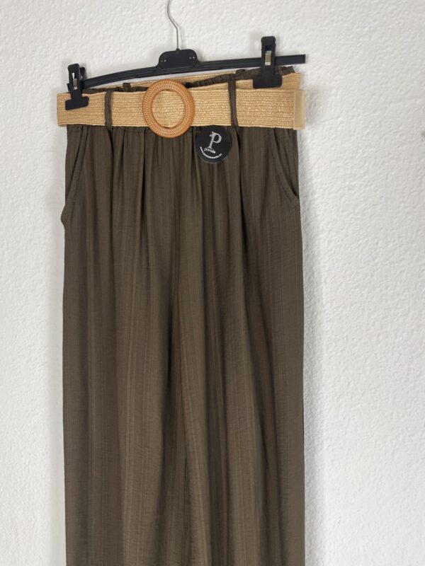 PANTALON RECTO MARRON