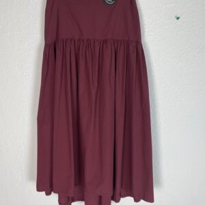 FALDA BURDEOS COTILLA