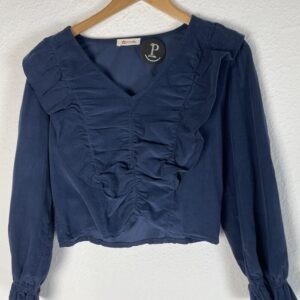 CAMISA MICROPANA MARINO VOLANTES