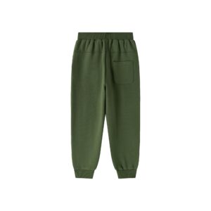 PANTALÓN PUNTO RECOGIDO VERDE JUNIOR