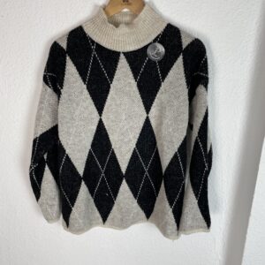 JERSEYS ROMBOS GRIS Y MARINO