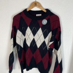 JERSEYS ROMBOS BURDEOS Y MARINO