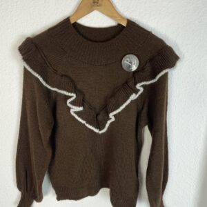 JERSEYS VOLANTE PICO MARRON Y BEIG