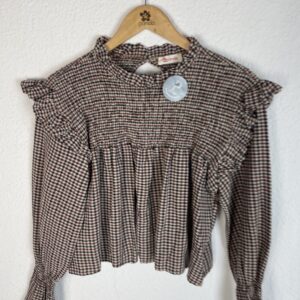 CAMISA VICHY MARINO Y BURDEOS