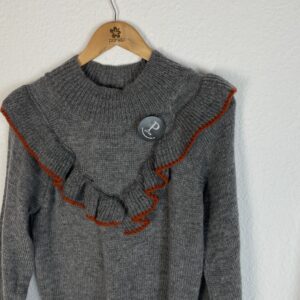 JERSEYS VOLANTE PICO GRIS Y NARANJA