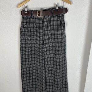 PANTALON CUADROS GRIS