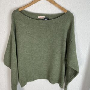 JERSEYS VERDE CUELLO BARCO