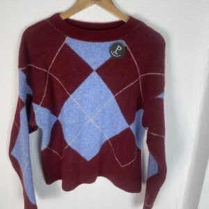 JERSEYR ROMBOS AZUL Y BURDEOS