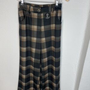 PANTALON NEOPRENO CUADROSNEGRO Y MARRON