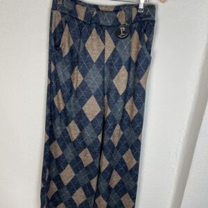 PANTALON ROMBOS AZUL