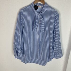 CAMISA RAYAS ANCHAS LAZADA CUELLO