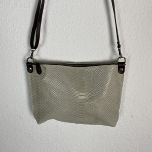 BOLSO PIEL RECTANGULAR BEIG