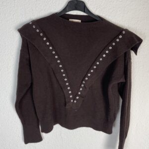 JERSEYRS VOLANTE TACHUELAS MARRON