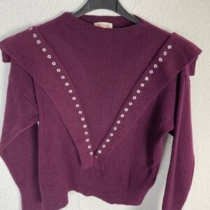 JERSEYRS VOLANTE TACHUELAS BURDEOS