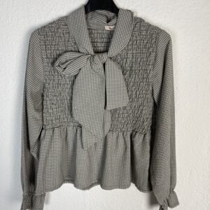 CAMISA VICHY LAZO VERDE