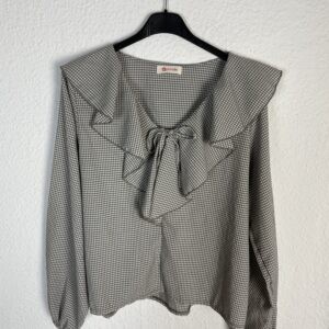 CAMISA VICHY VERDE VOLANTE