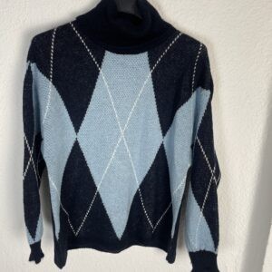 JERSEYRS ROMBOS AZUL MARINO Y CELESTE