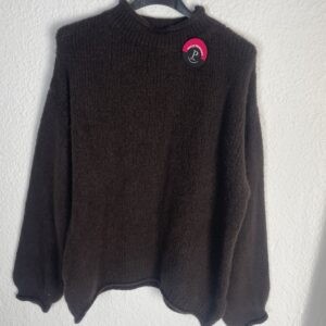 JERSEYS CUELLO ALTO MARRON