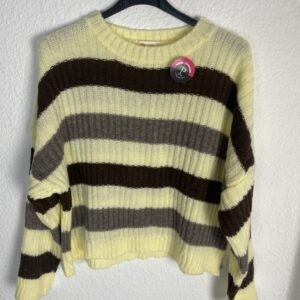 JERSEYS CANALÉ RAYAS AMARILLAS Y MARRONES