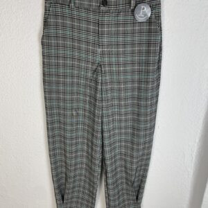 PÀNTALON CUADROS RECOGIDO