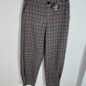 PANTALON DE CUADROS RECOGIDO