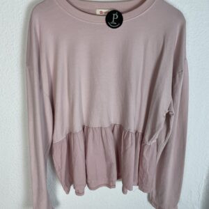 SUDADERA VOLANTE ROSA