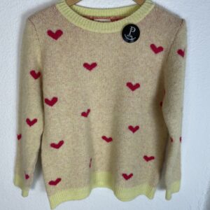 JERSEYR AMARILLO CORAZONES