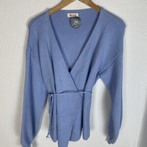 CHAQUETA CRUZADA AZUL